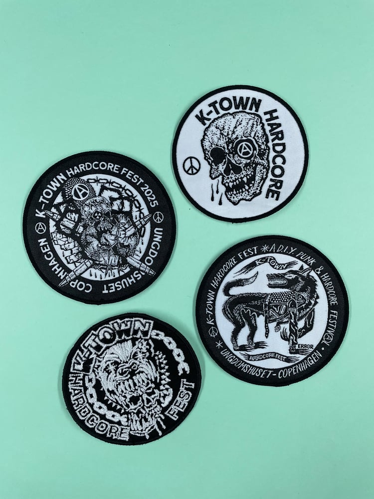 Image of K-TOWN HC FEST patches
