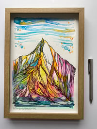 Image 1 of Framed A4 ink original 1
