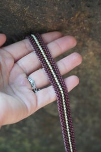 Image 3 of LET IT FLOW- ankle bracelet (brown)
