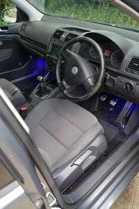 Image 2 of Volkswagen Golf Blue Footwell Light