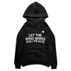 WIND&PEACE PULLOVER HOODIE BLACK