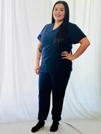 Image 1 of Jersey Jogger Scrub Pants 