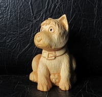 Image 2 of Carved wooden statuette Doggie