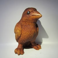 Image 1 of Carved figurine made of wood. Bird