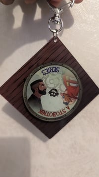 Image 2 of Stobotnik Vinyl Spinning Acrylic Keychain