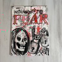 EXCEPT FEAR ITSELF (18x24)