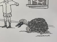 Image 3 of Original New Yorker cartoon “David Attenborough’s Morning”