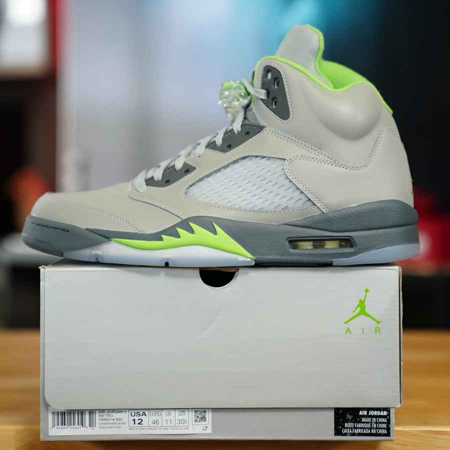 Image of Jordan 5 Retro Green Bean (2022)