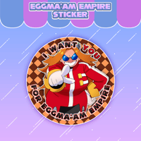 Image 1 of Eggma'am Empire Sticker