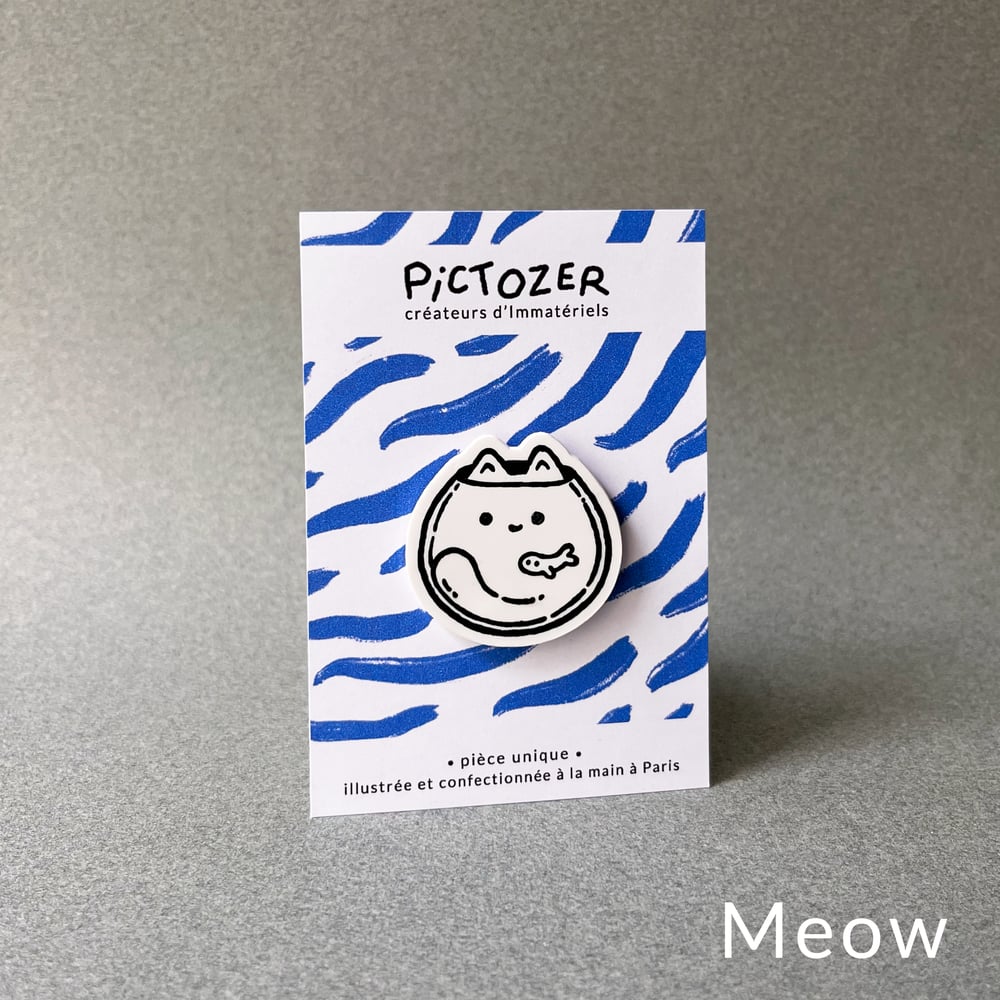 Image of Pin's "Meow" / "Woof"