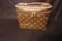 Image 1 of LARGE INSPIRED LV VANITY CASE 