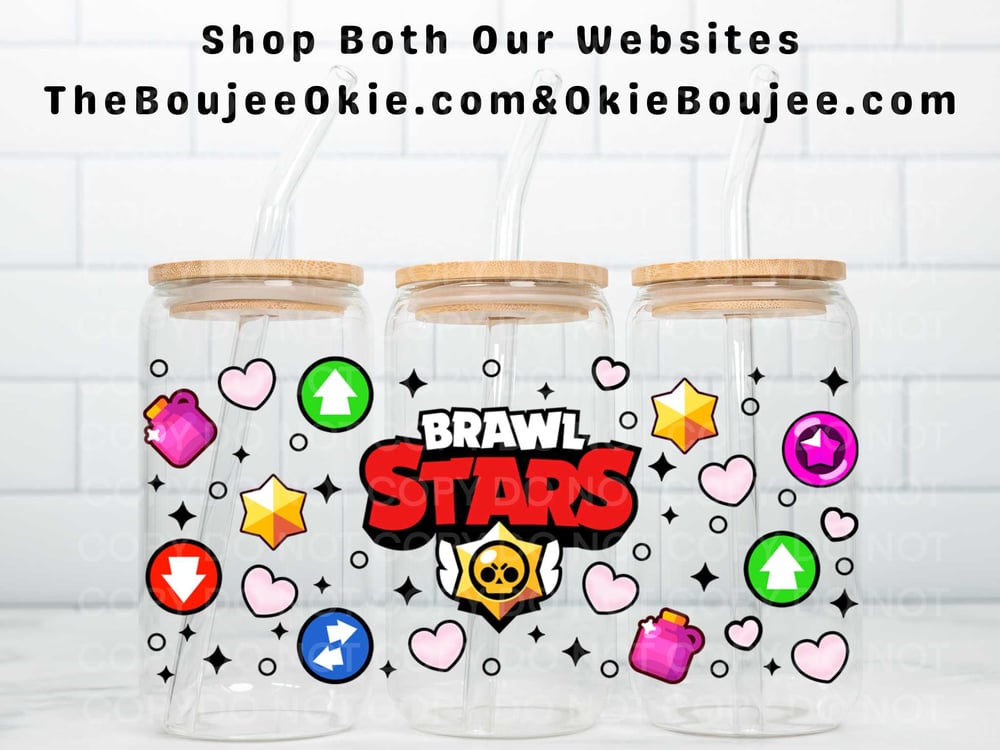 Image of Brawl Stars Uv Dtf Wrap Double sided T15