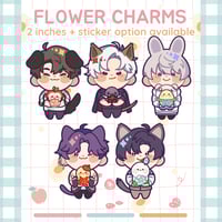 Image 1 of LaDs Flower Keychains