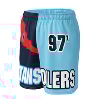 Image 3 of TITANS X OILERS RETRO SHORTS