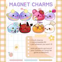 Image 1 of LaDs Magnetic Blobbu Charms