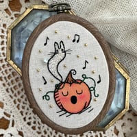 Song of the Bunny Ghost Embroidery