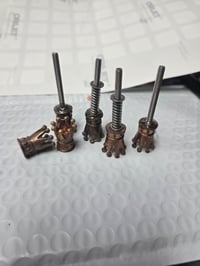 Image 2 of Honda Shadow Brass Crown Idle Screw 