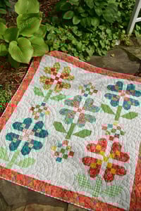 Image 3 of Heart Blossoms Paper Pattern
