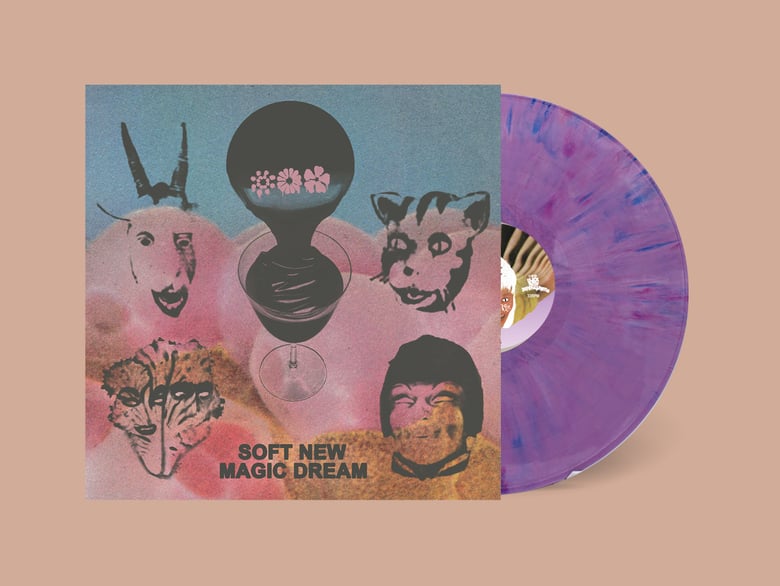 Image of Black Moth Super Rainbow "Soft New Magic Dream" 2nd Pressing Purple Rain LP PREORDER