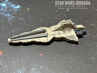 Image 22 of Star Wars Armada Venator Star Destroyer 7” Raw or Painted 3D Print 14k Resin