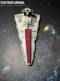Image 23 of Star Wars Armada Venator Star Destroyer 7” Raw or Painted 3D Print 14k Resin