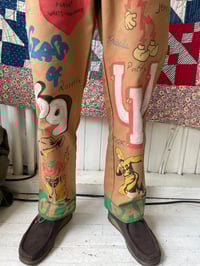 Image 3 of Hand Drawn Carpenter Pants 