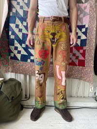 Image 1 of Hand Drawn Carpenter Pants 