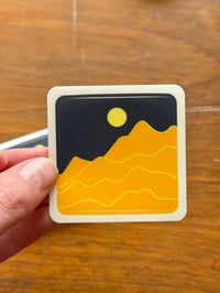 Image 2 of From The Mountains to the Moon Eco-Friendly, Waterproof Sticker