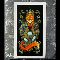 FOX TAILS ART PRINT