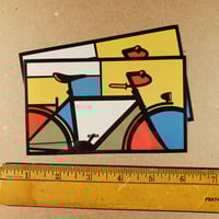 MODERN ART BIKE STICKERS