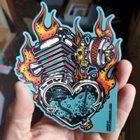 Image 1 of LOVE MACHINE STICKERS