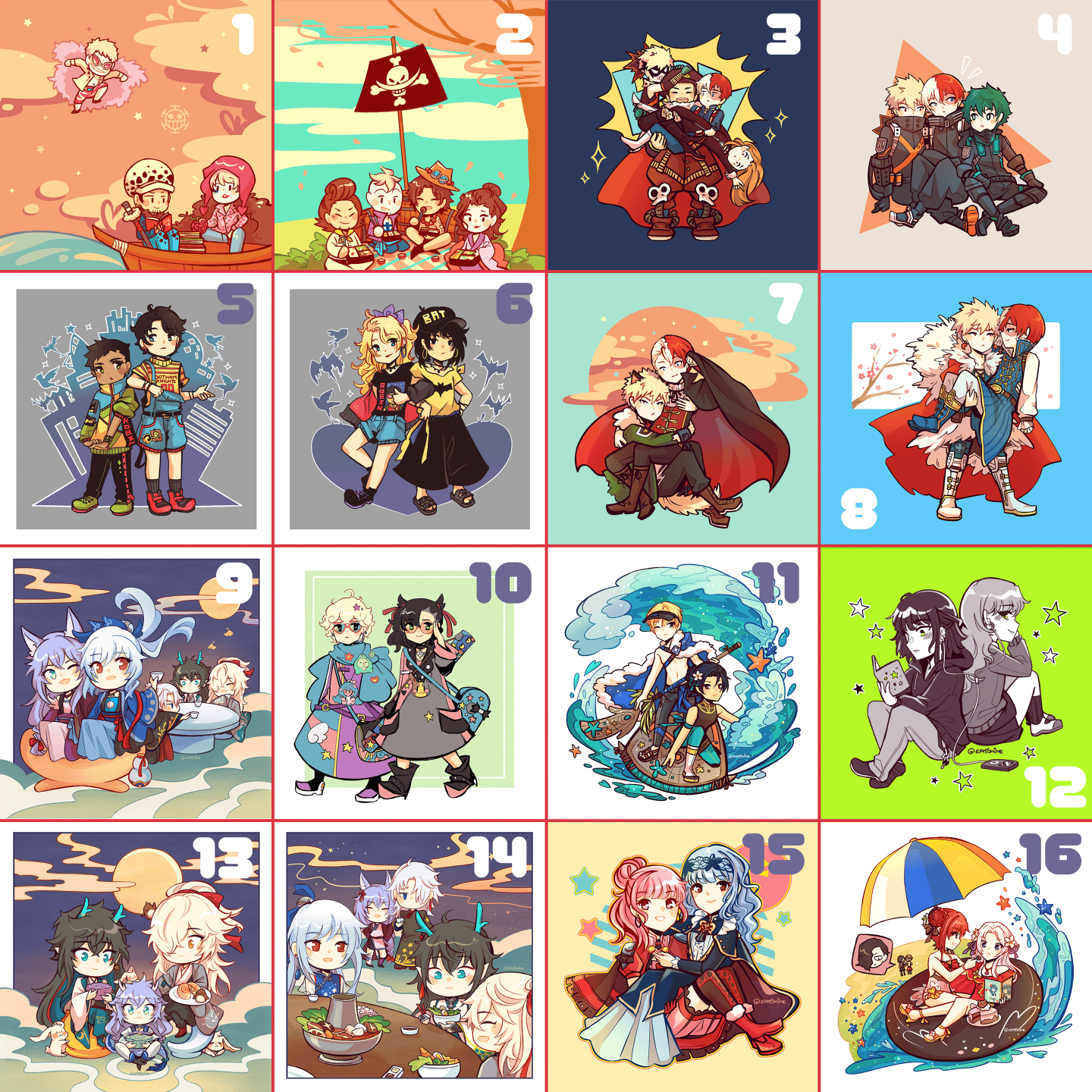 Miscellaneous 6 x 6 Prints