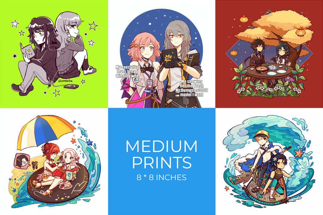 Assorted Medium Prints