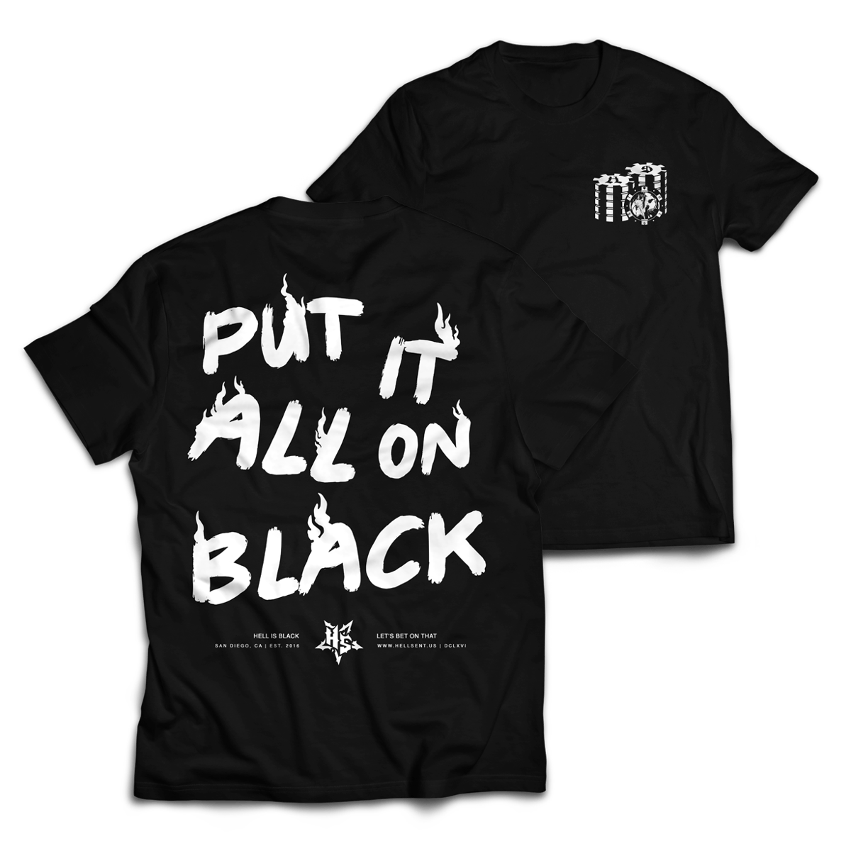 Image of Put It All On Black Tee