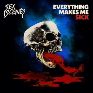 Image of Sex Scenes – Everything Makes Me Sick LP (red w/ black splatter) 