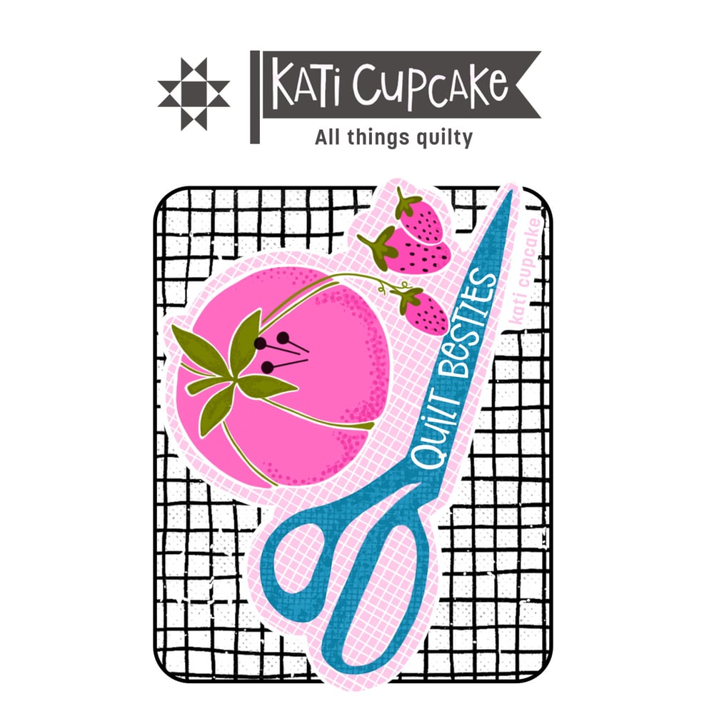 Image of Quilt Besties - Sticker