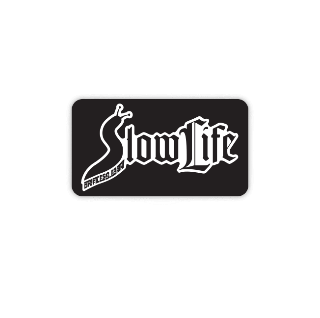 Image of SlowLife slug sticker