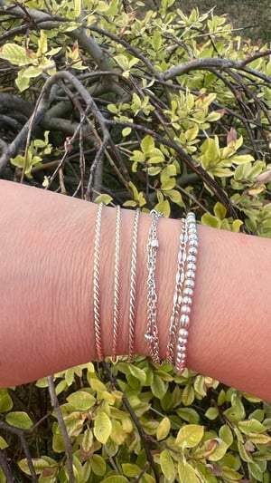 Image of Twist mixed metal Perfect Fit Bangle wholesale