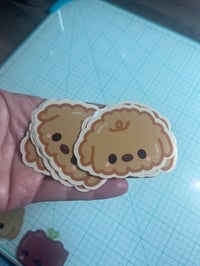 Image 5 of Honey bun transparent die cut sticker 