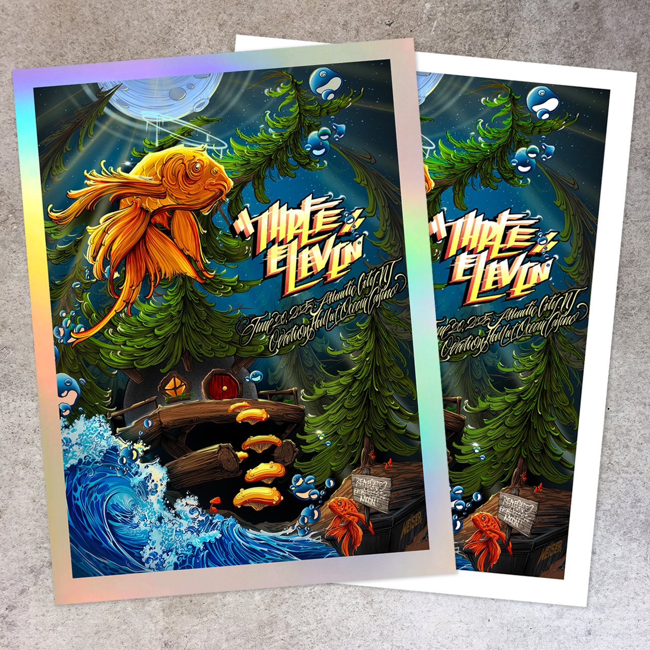 F4D Studios — 311 Atlantic City Posters