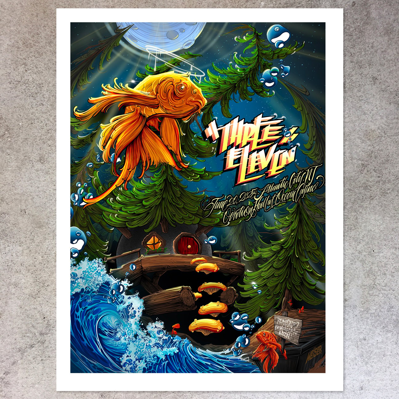 F4D Studios — 311 Atlantic City Posters