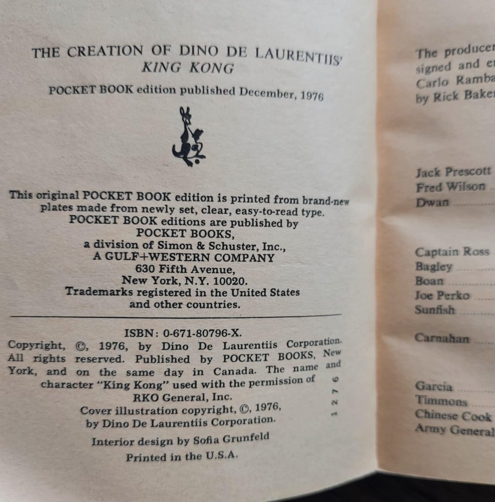 The Creation of Dino De Laurentiis’ King Kong, by Bruce Bahrenburg