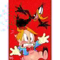 Image 1 of Pig N' Duck Duo, Part Deux-o (Framed)