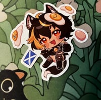 Image 3 of Punk Rock Caitie Sith Vinyl Sticker