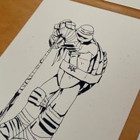 Image 5 of Mondo 2018 Heroes in a Half Shell art show Daybill invitation set