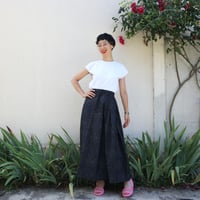 Image 2 of Jupe Tsumugui  'Aï '    スカート 紬　藍 ( indigo ) 