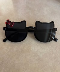 Image 4 of Cat shaped bow glasses