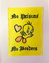 Image 3 of TWEETY BLOCK PRINT
