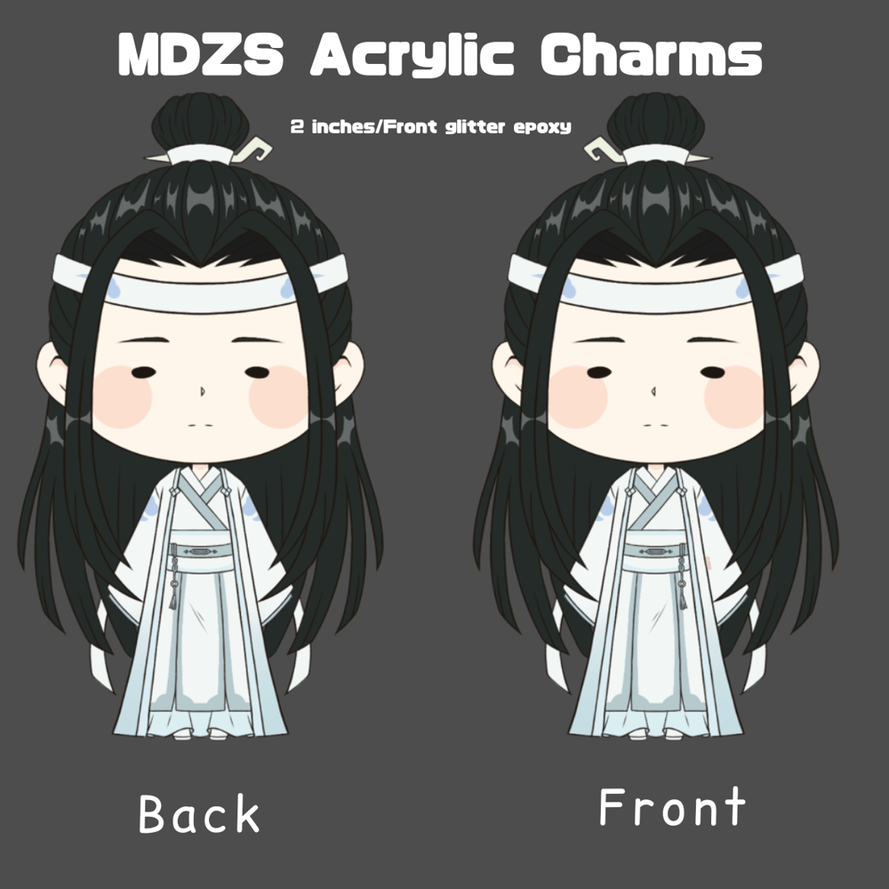 MDZS Acrylic Charms