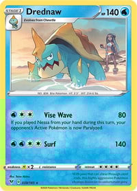 Drednaw - 39/185 (Cracked Ice Holo) - Deck Exclusive - Near Mint
